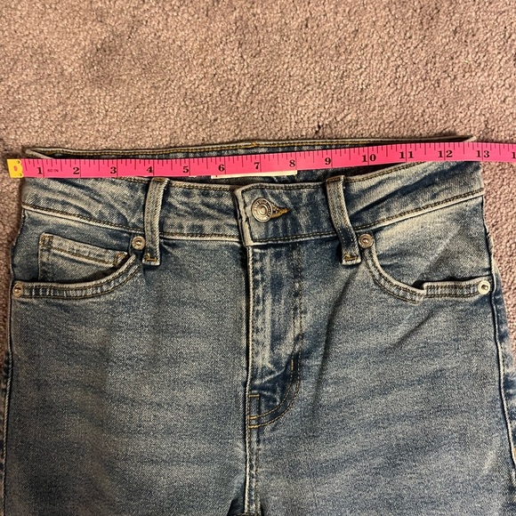 Mango Sienna Raw Hem Crop Jeans- size 2 - Picture 2 of 7